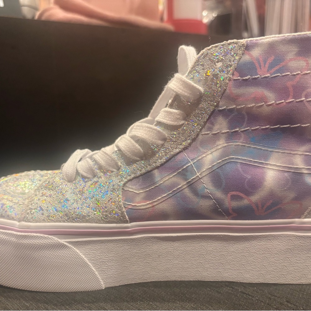 Vans Sk8-Hi Tapered Butterfly Dreams Stackform Sneakers Platform Size 8 Women